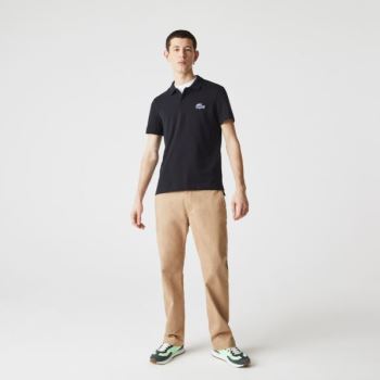 Lacoste Regular Fit Cotton Piqué Polo - Polo Pánské Tmavě Blankyt Blankyt | CZ-CzmS2S